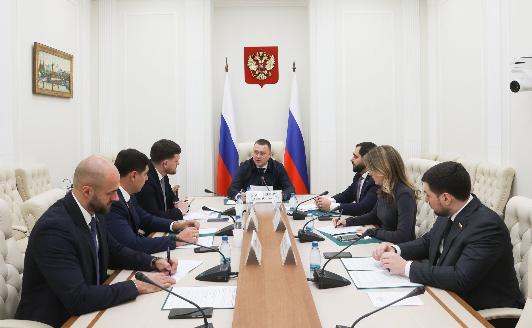 Заседание Совета Палаты молодых законодателей при Совете Федерации