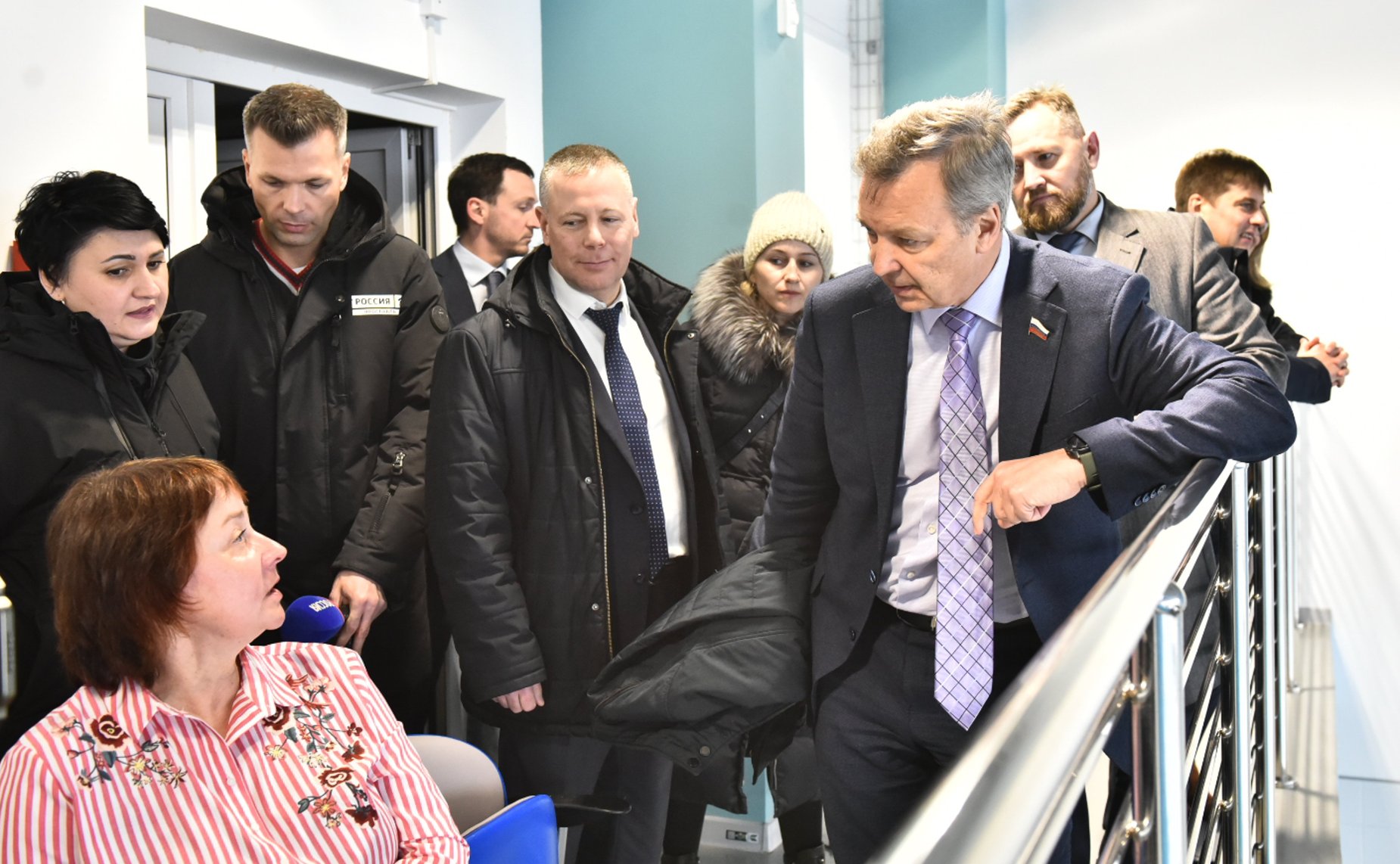 Андрей Яцкин посетил Волейбольный центр Ярославля