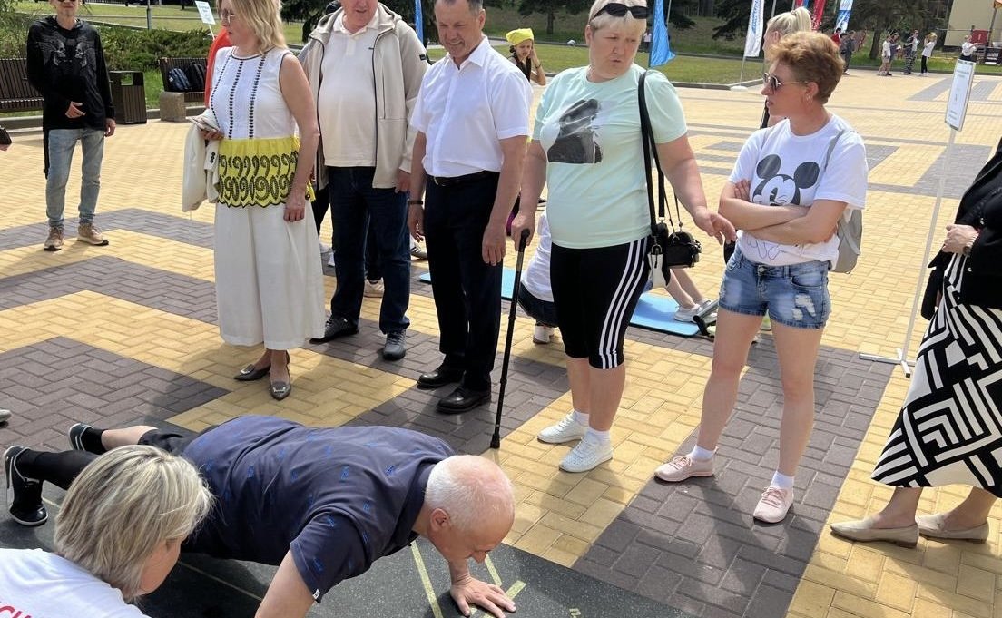 Игорь Мурог принял участие в спортивно-патриотической акции «Спорт для СВОих»