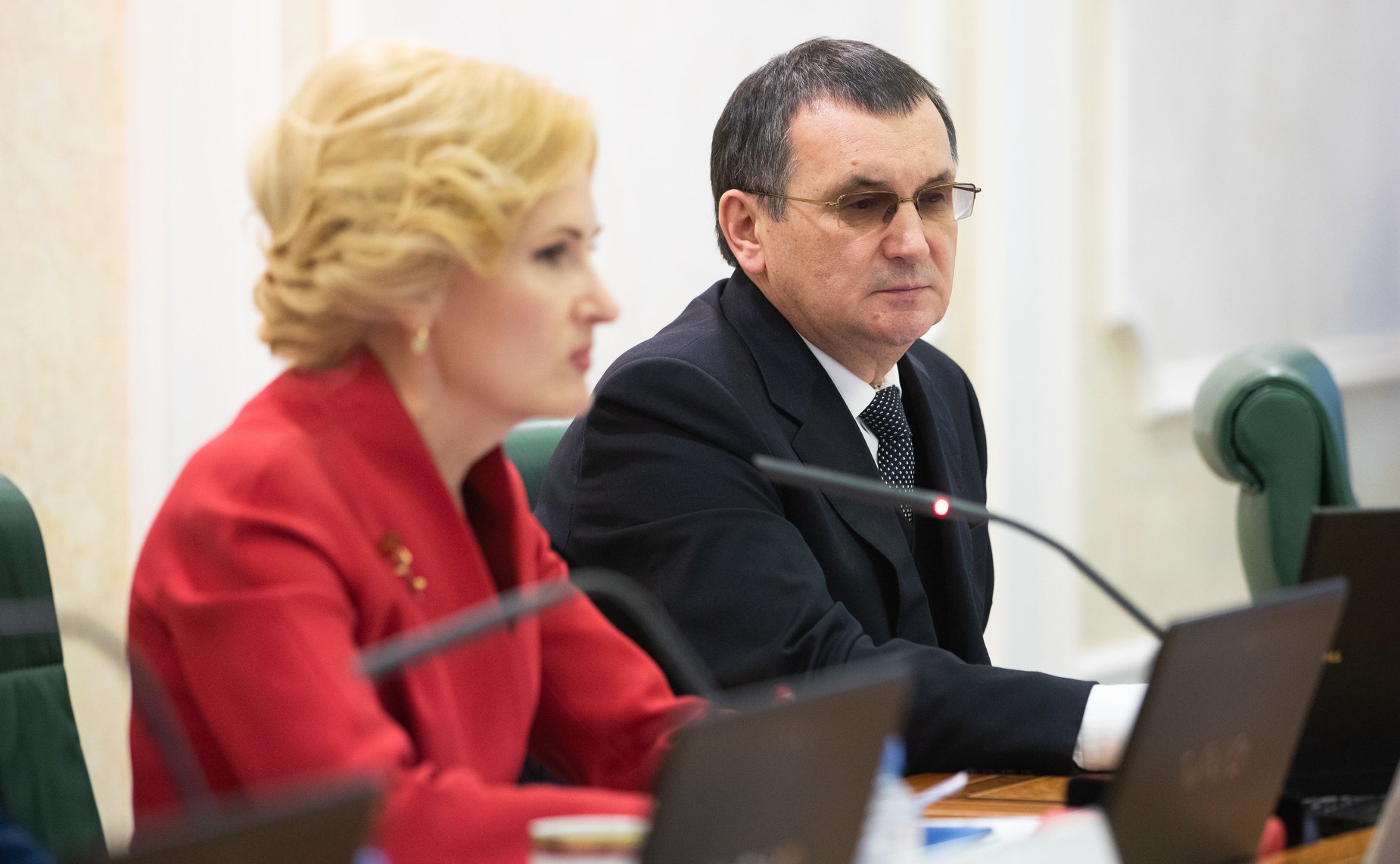 Ирина Яровая и Николай Федоров