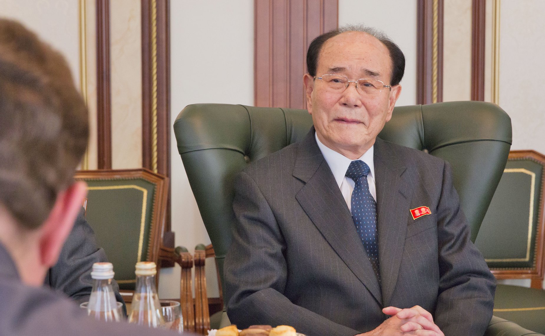 Переговоры с Председателем Президиума Верховного Народного Собрания КНДР Ким Ен Намом-10