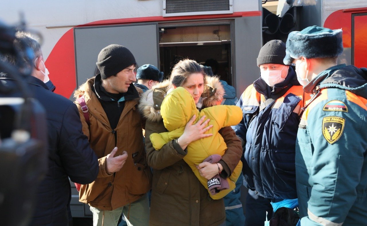 Наталия Косихина провела ряд встреч в регионе по вопросам размещения беженцев из Донбасса, организации и отправки гуманитарных грузов