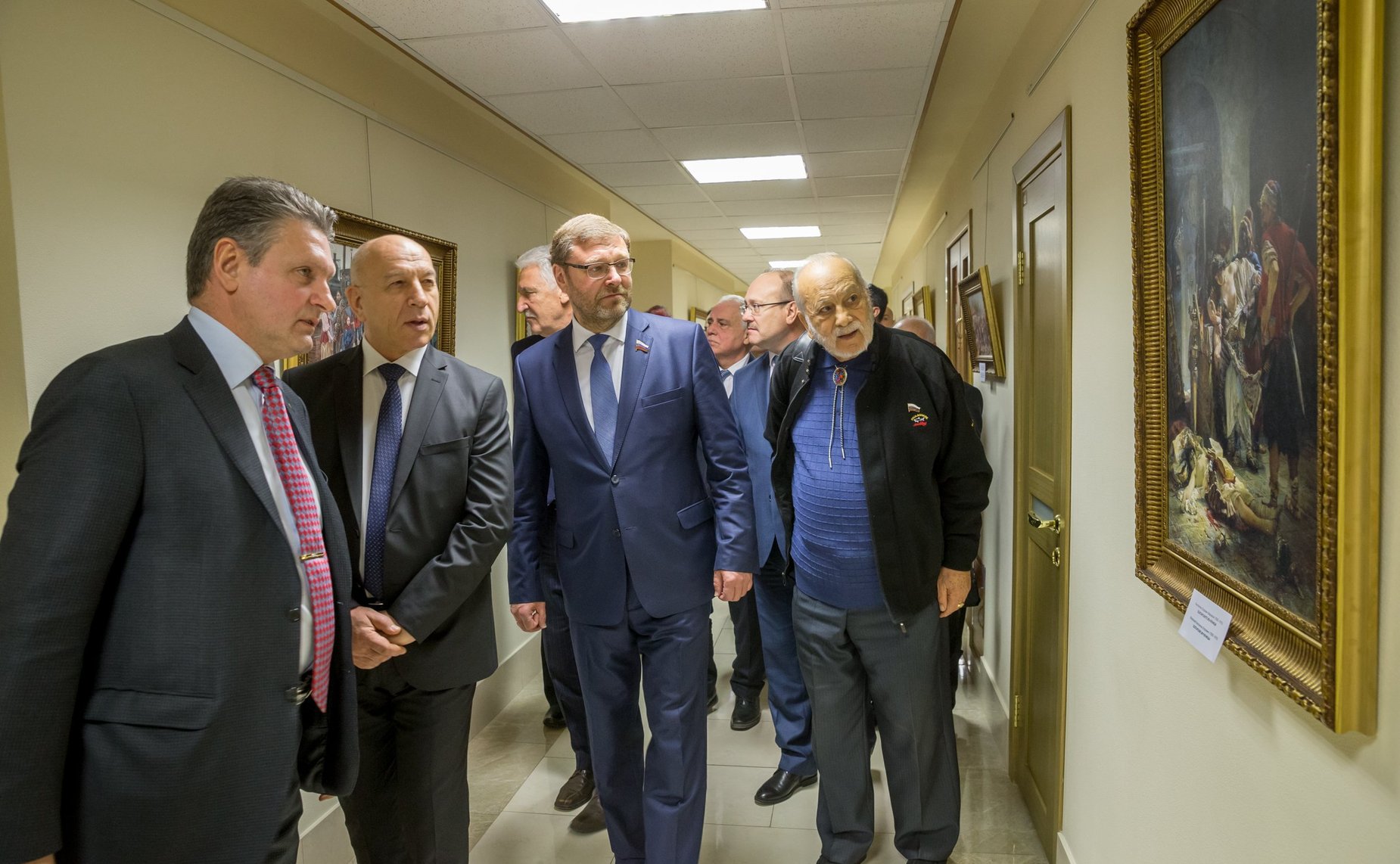 Открытие выставки репродукций картин русских художников, посвященной 140-летию окончания Русско-турецкой освободительной войны 1877–1878 годов