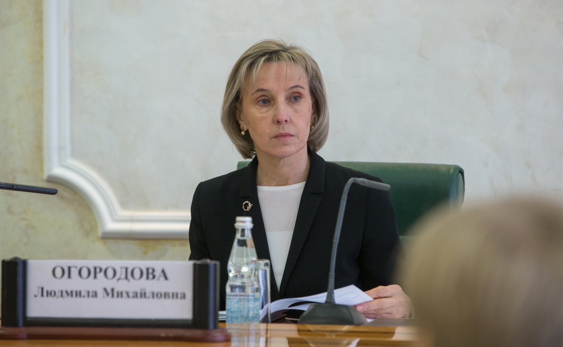 Встреча Председателя Совета Федерации Валентины Матвиенко с женщинами-представителями научного сообщества на тему «Открытый диалог с женщинами-учеными»