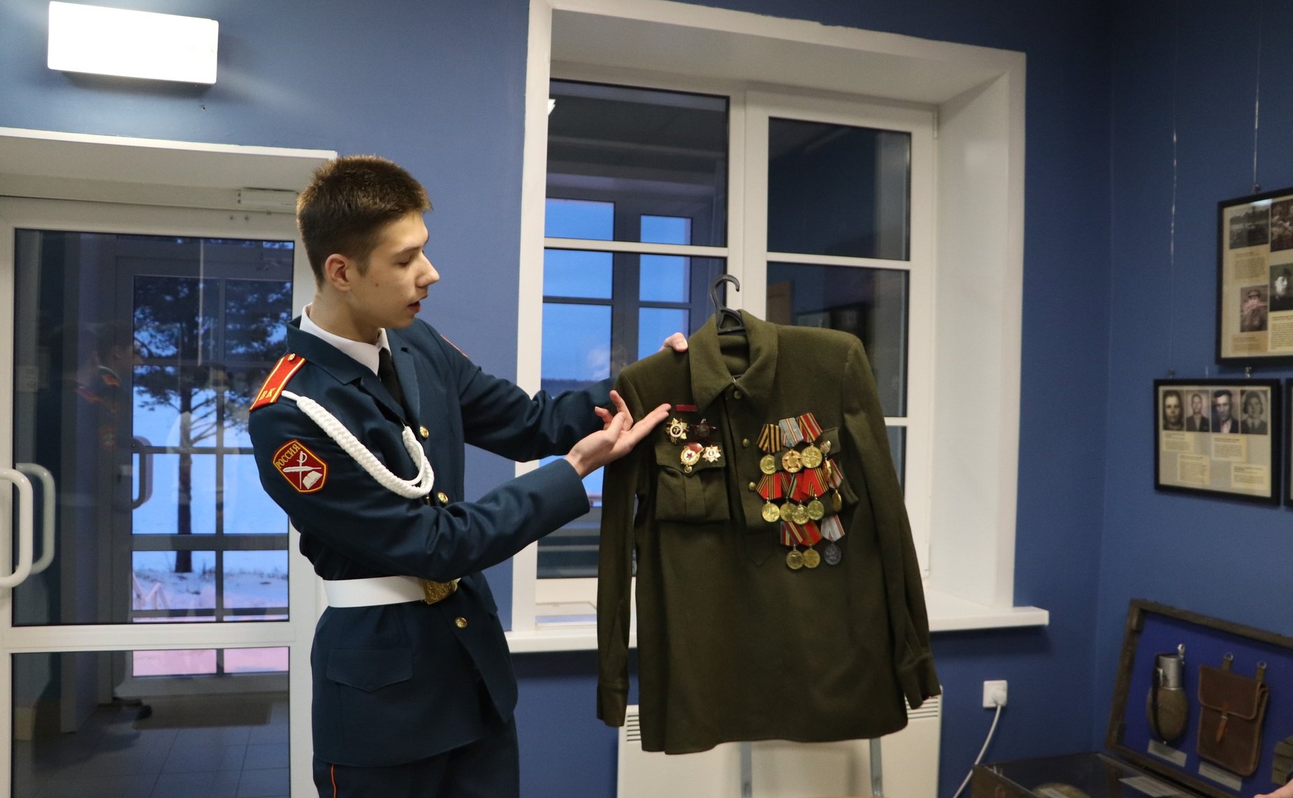 Торжественное открытие выставки, посвященной Вологодскому краю в годы Великой Отечественной войны 1941–1945 годов