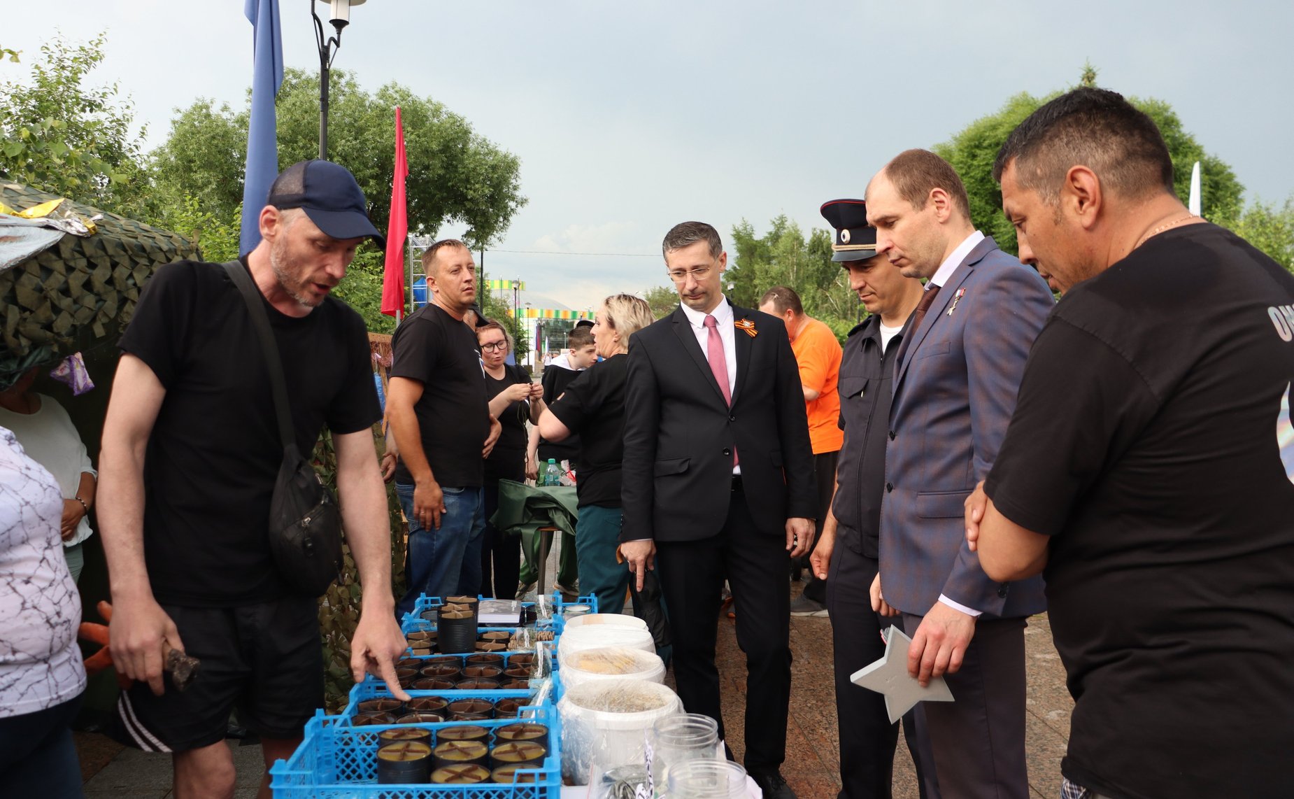 Дмитрий Перминов принял участие в военно-патриотической акции в Омской области «А завтра была война»