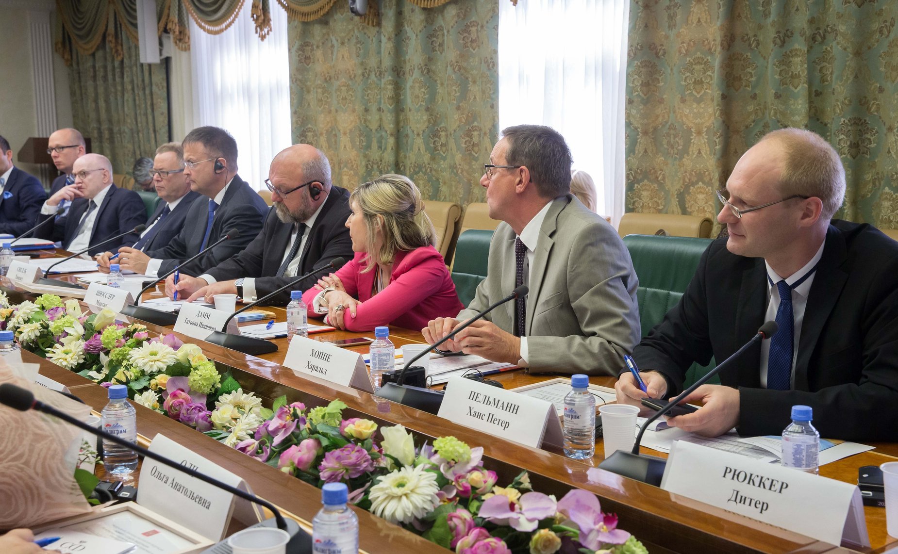 Встреча членов Комитета СФ по аграрно-продовольственной политике и природопользованию с представителями Германо-Российского аграрно-политического диалога