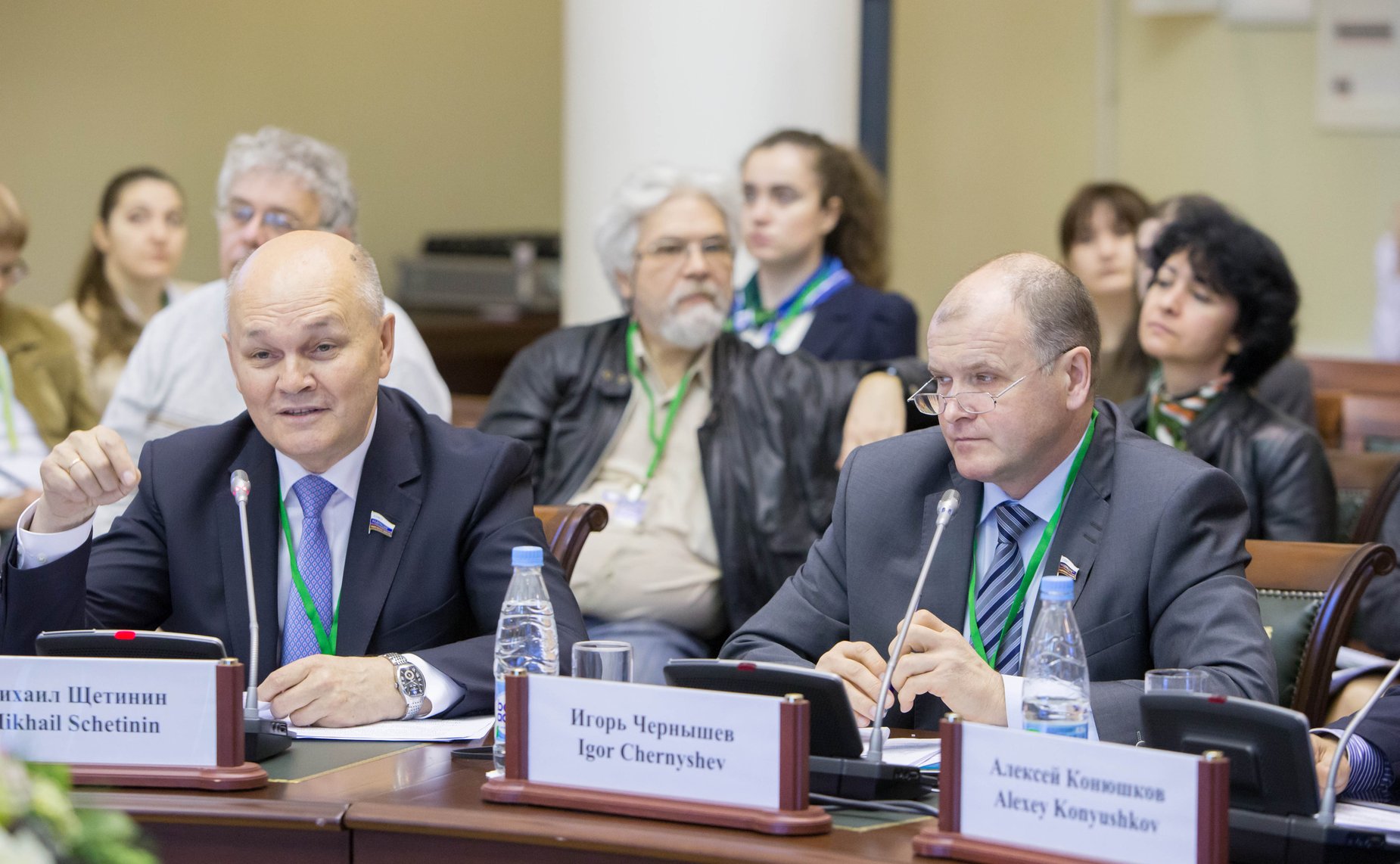 Заседания «круглых столов» в рамках Невского международного экологического конгресса Щетинин, Чернышев