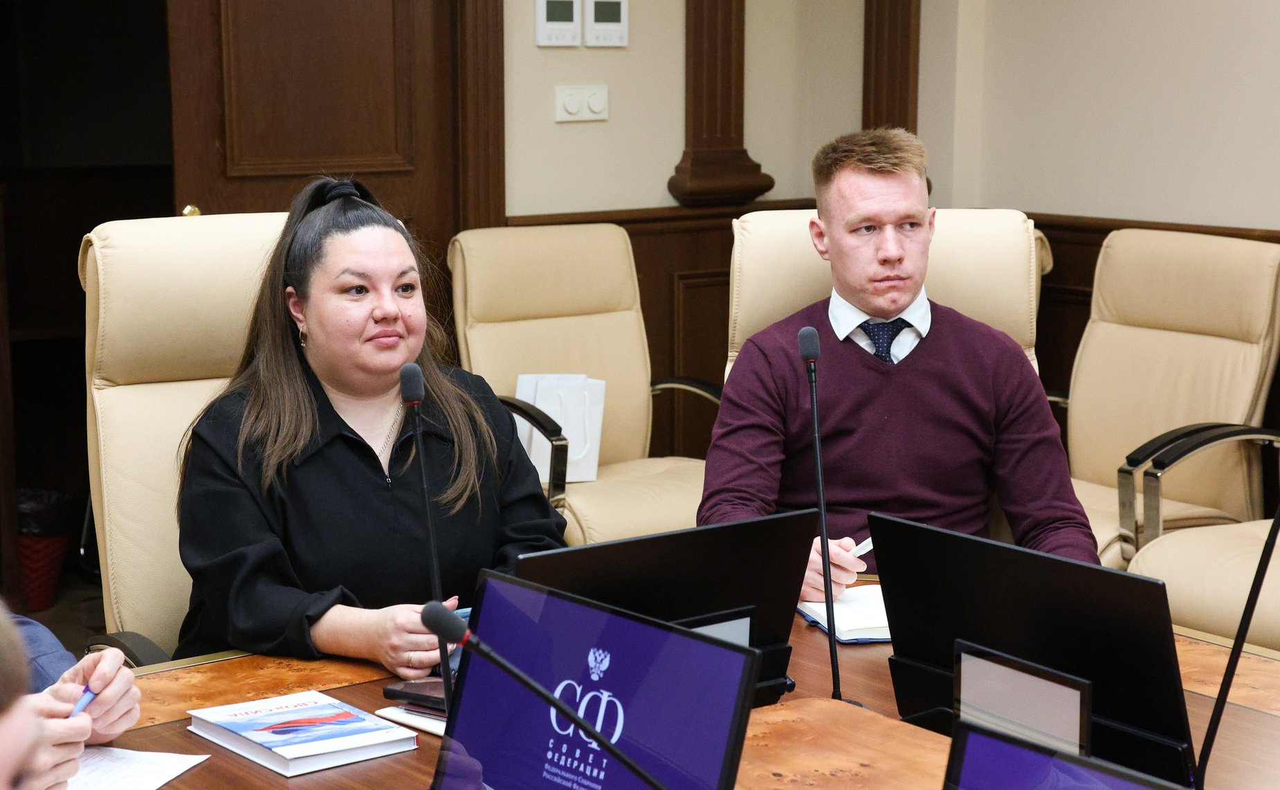 Встреча заместителя Председателя Совета Федерации Константина Косачева со студентами – уроженцами Республики Марий Эл, обучающимися в вузах Москвы