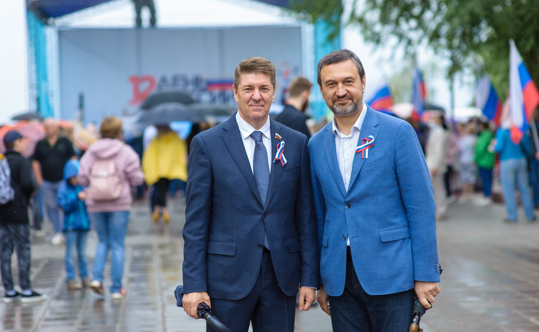 Андрей Шевченко принял участие в праздновании Дня России