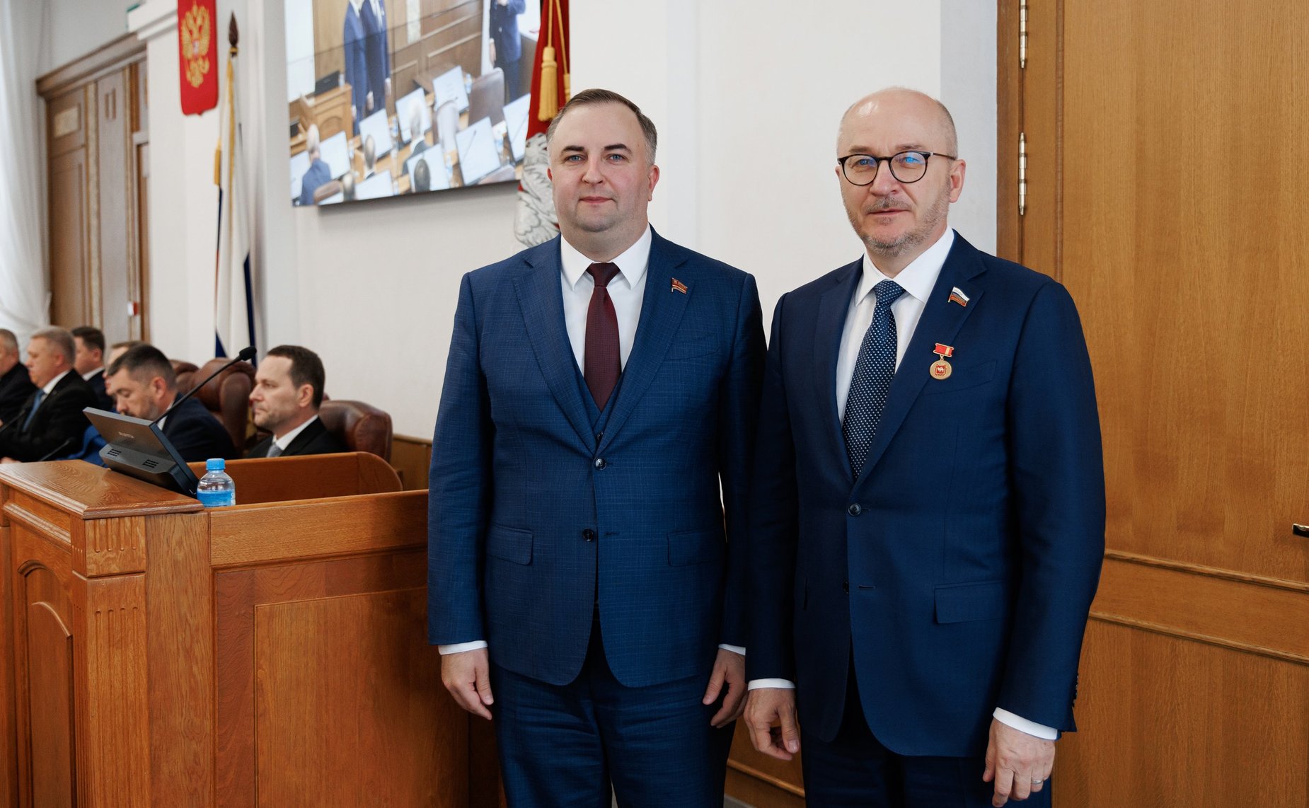 Олег Цепкин принял участие в заключительном заседании Законодательного Собрания региона седьмого созыва