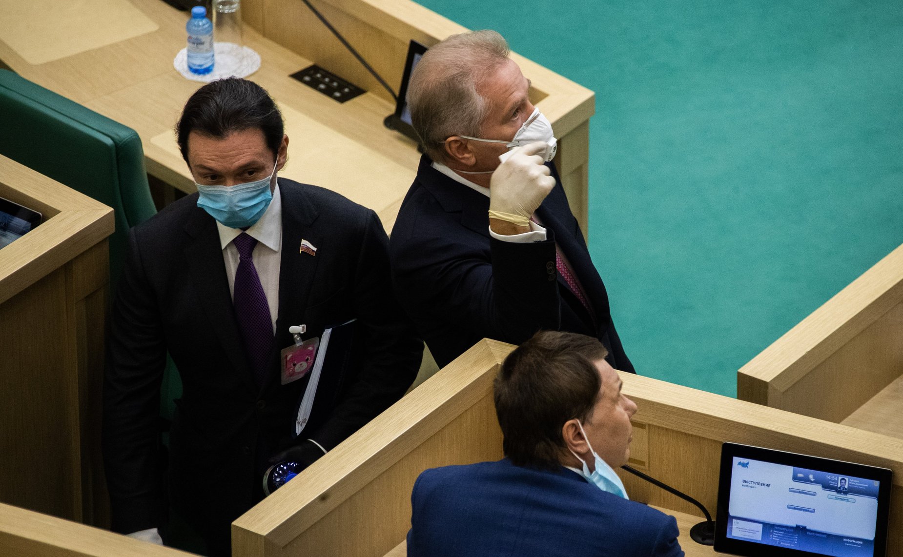 Валерий Пономарев и Максим Кавджарадзе