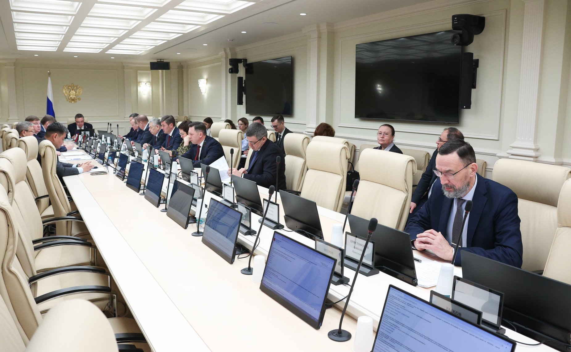 Заседание Комитета Совета Федерации по Регламенту и организации парламентской деятельности