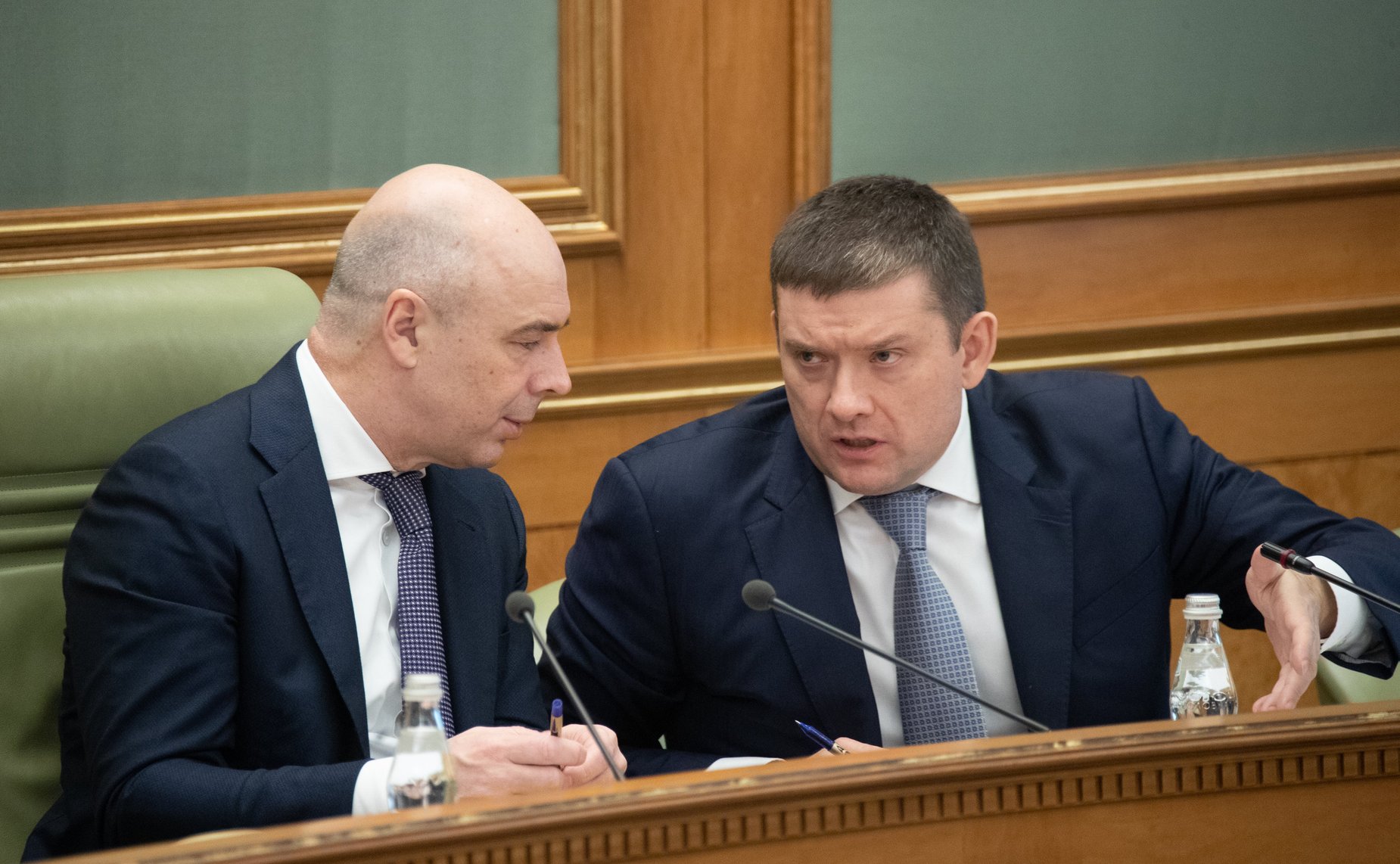 Антон Силуанов и Николай Журавлев