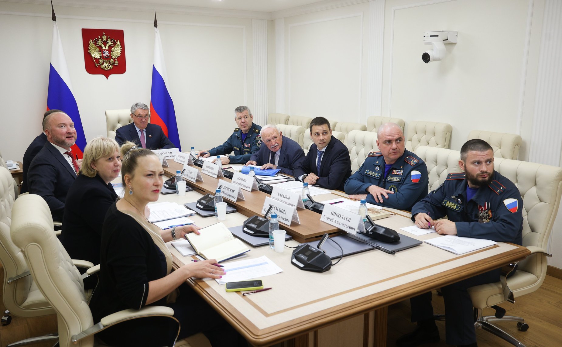 Заседание оргкомитета каникулярной профориентационной смены «За безопасность»