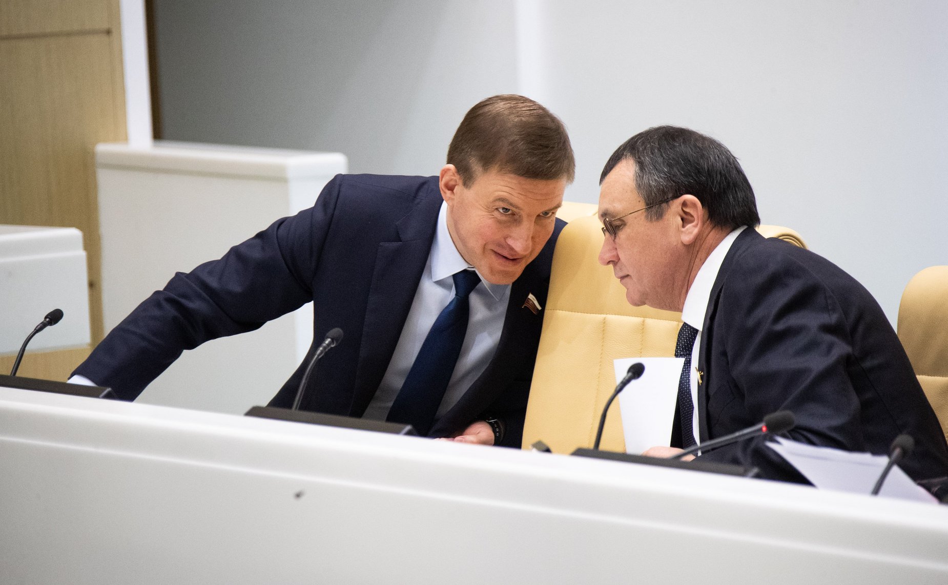 Андрей Турчак и Николай Федоров