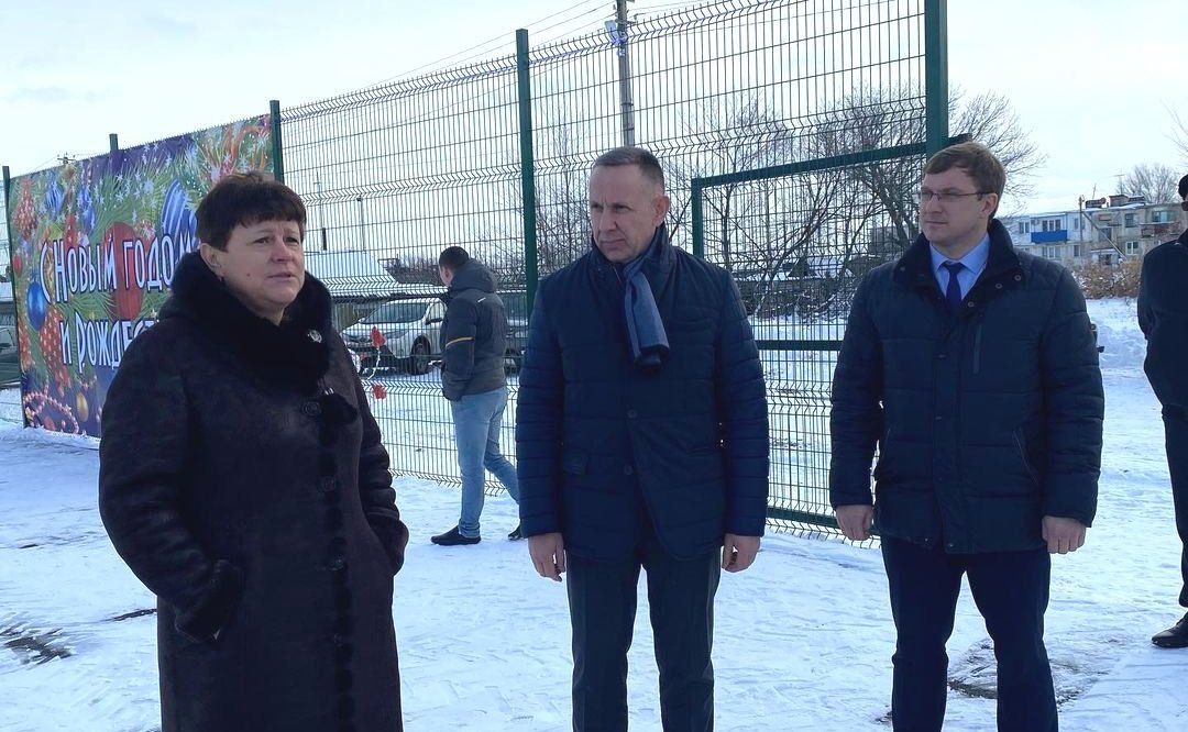 Олег Алексеев в рамках работы в регионе посетил село Титоренко Энгельсского района