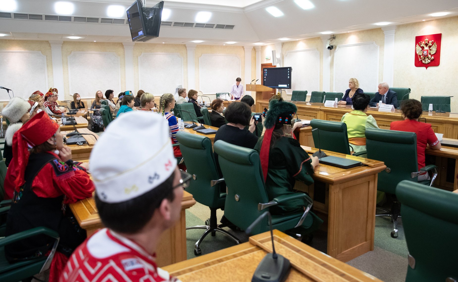 Церемония награждения победителей Всероссийского мастер-класса учителей родного, в том числе русского языка