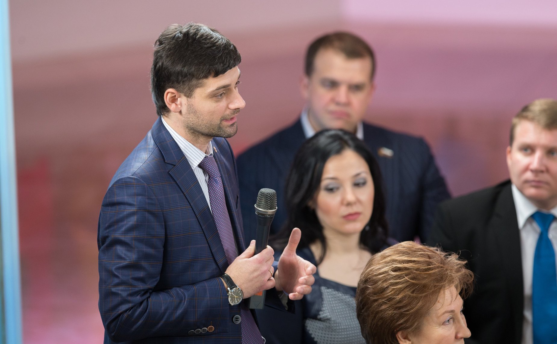 Члены палаты молодых законодателей на встрече с Председателем СФ В. Матвиенко