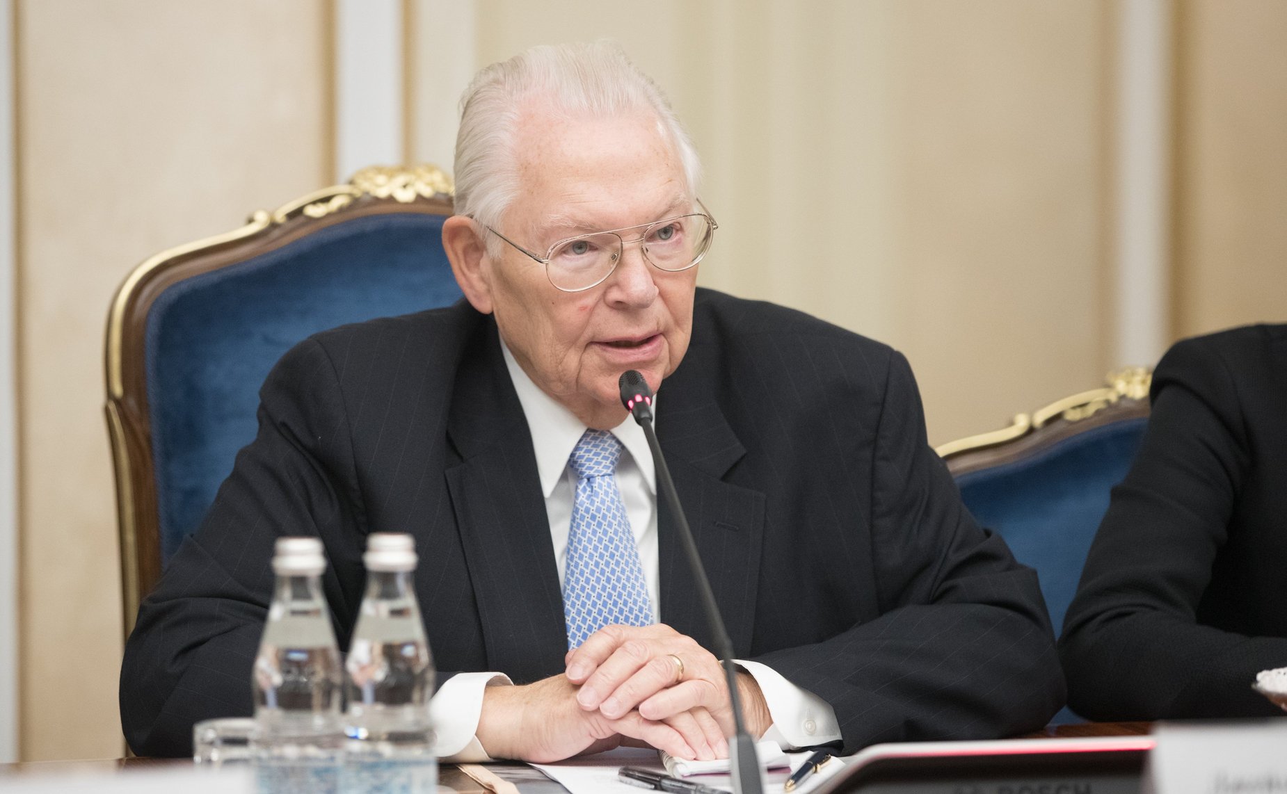 Встреча Ю. Воробьева с членами американской делегации-участниками группы «Дартмутский диалог»