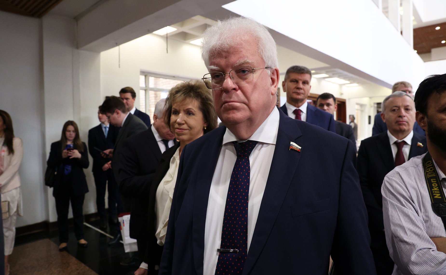 Пресс-подход по итогам официального визита делегации Совета Федерации в Исламскую Республику Пакистан