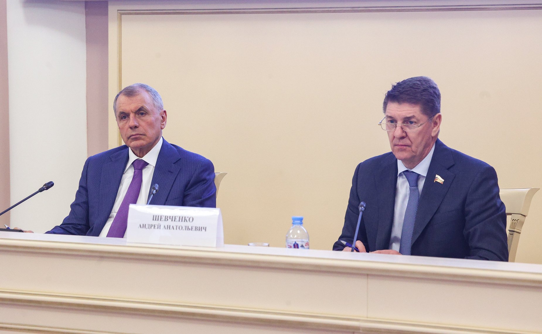 Заседание комиссии Совета законодателей РФ по вопросам интеграции Республики Крым и города федерального значения Севастополя в правовую систему РФ