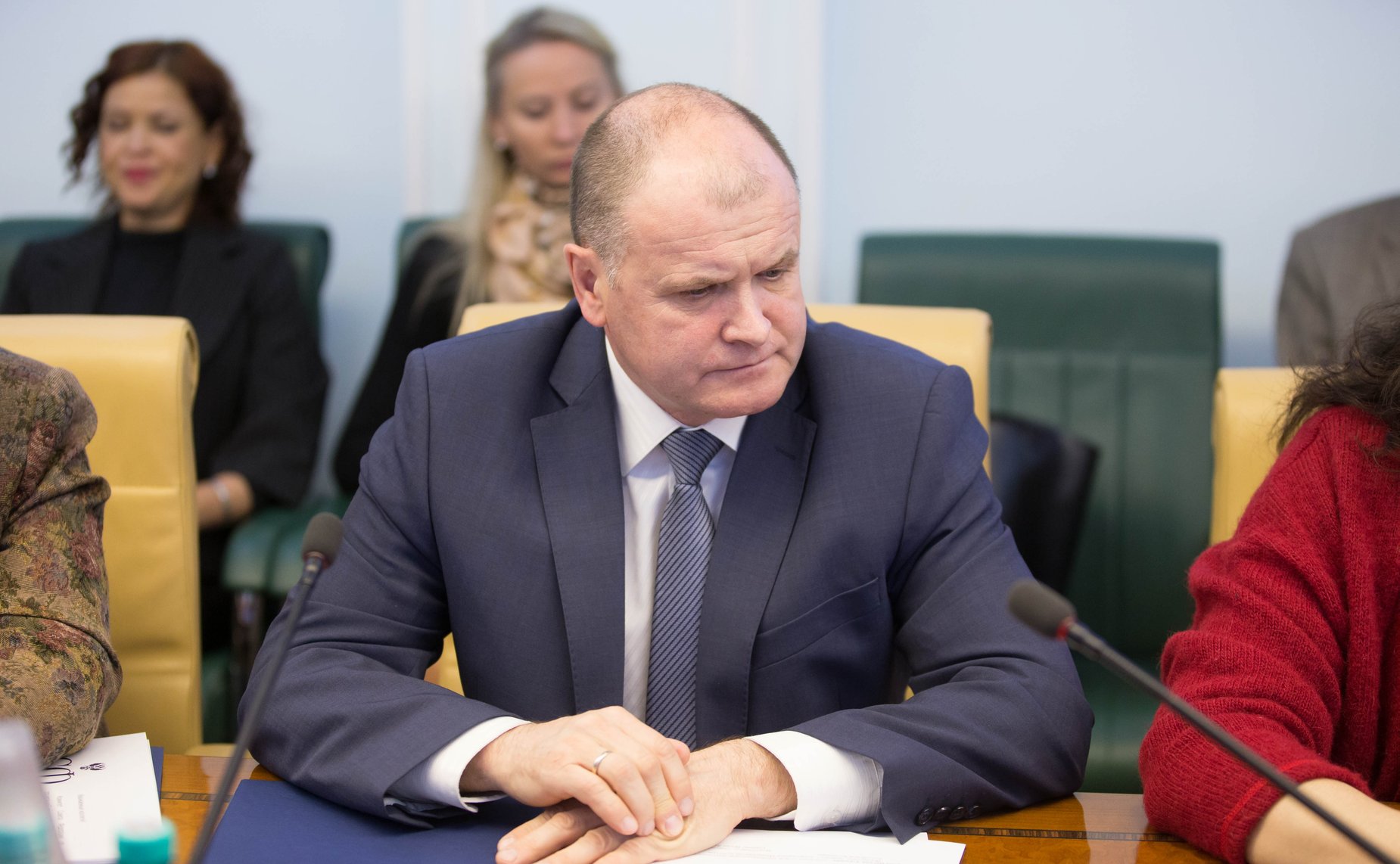 И. Чернышев Расширенное заседание Комитета СФ по социальной политике с участием представителей органов государственной власти Ленинградской области