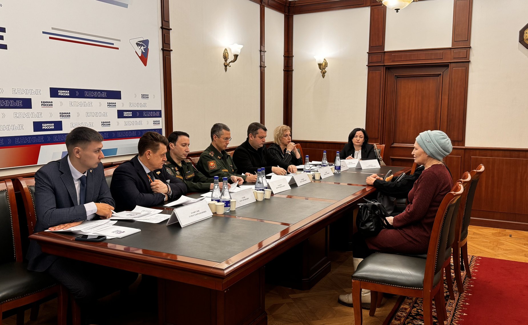 Олег Голов провел совместный прием участников СВО и членов их семей в Уфе