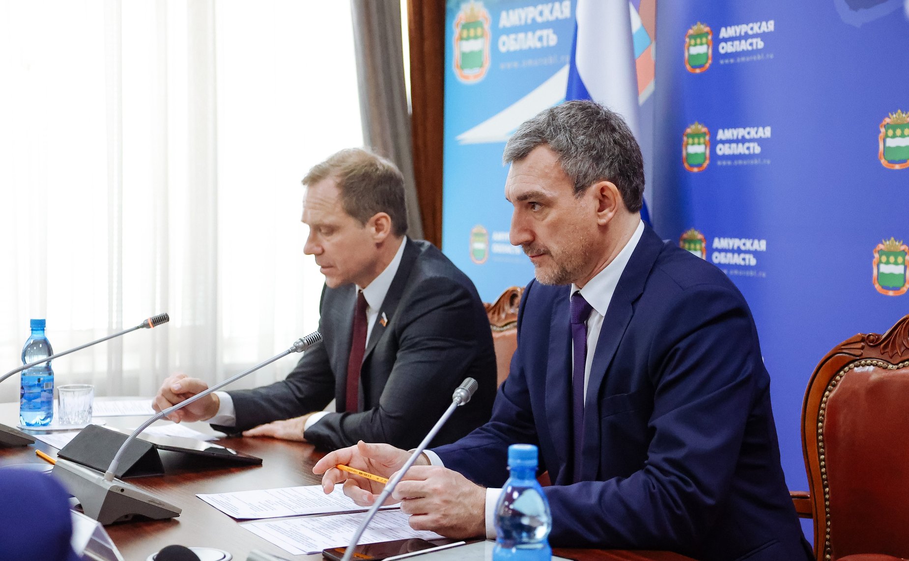 Делегация Совета Федерации во главе с председателем Комитета СФ по экономической политике Андреем Кутеповым, которая находится в Амурской области, посетила ряд инфраструктурных, социально-экономических и культурных объектов региона