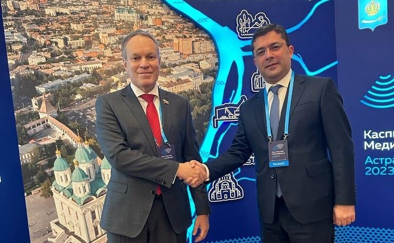 Александр Башкин принял участие в работе VIII Каспийского медиафорума