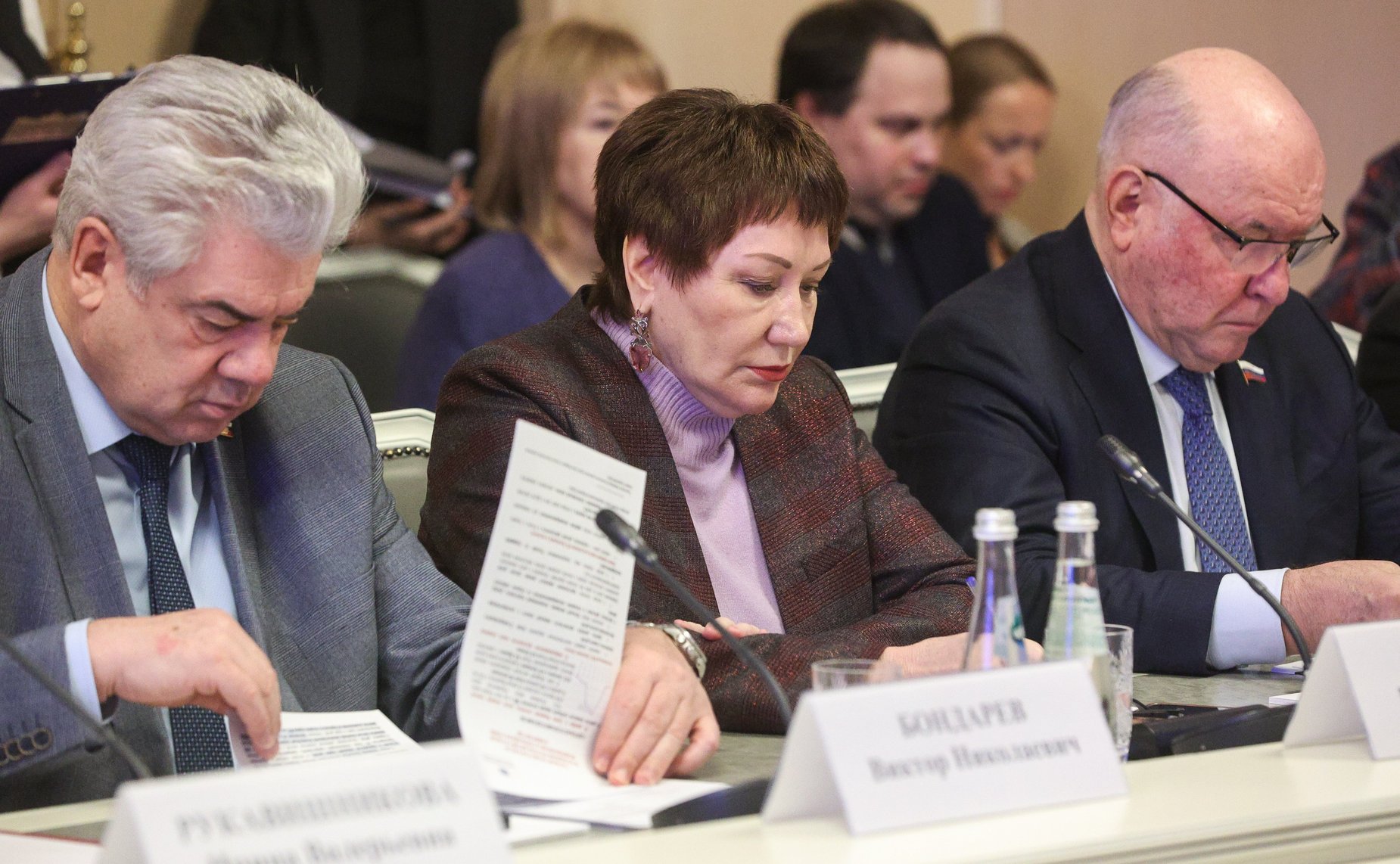 Заседание Парламентской комиссии по расследованию преступных действий в отношении несовершеннолетних со стороны киевского режима