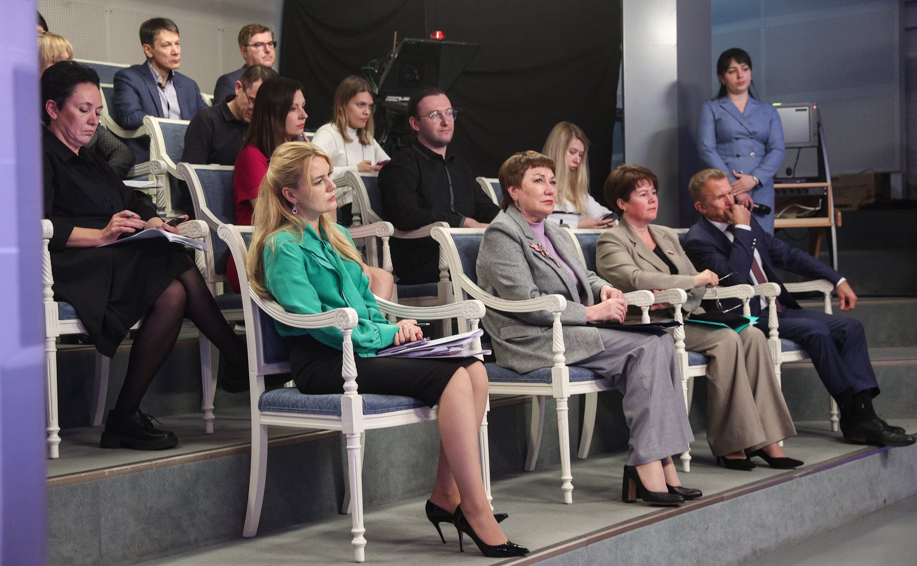 Парламентский диалог с председателем Фонда пенсионного и социального страхования РФ
