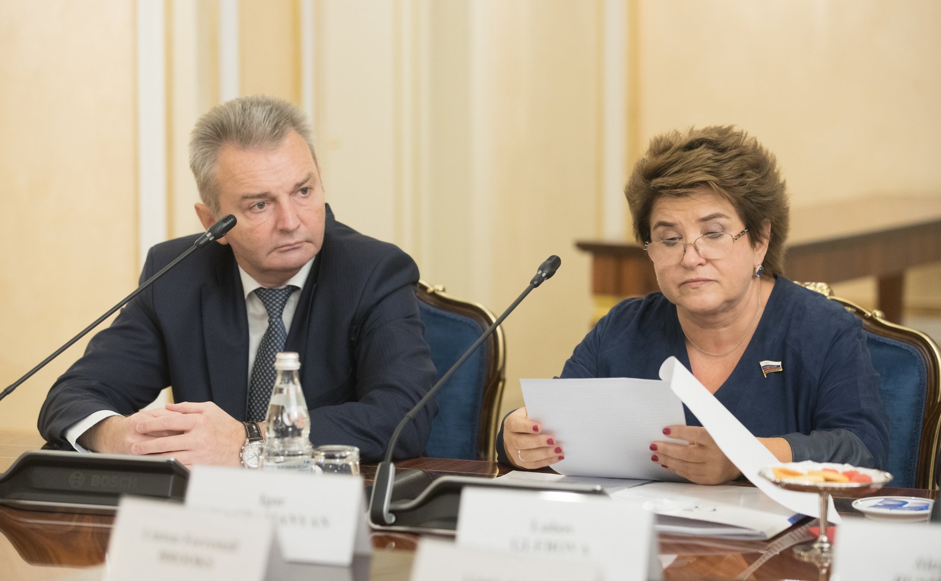 И. Каграманян и Л. Глебова