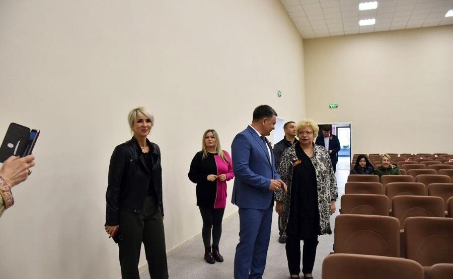 Оксана Хлякина посетила с рабочим визитом Становлянский район Липецкой области