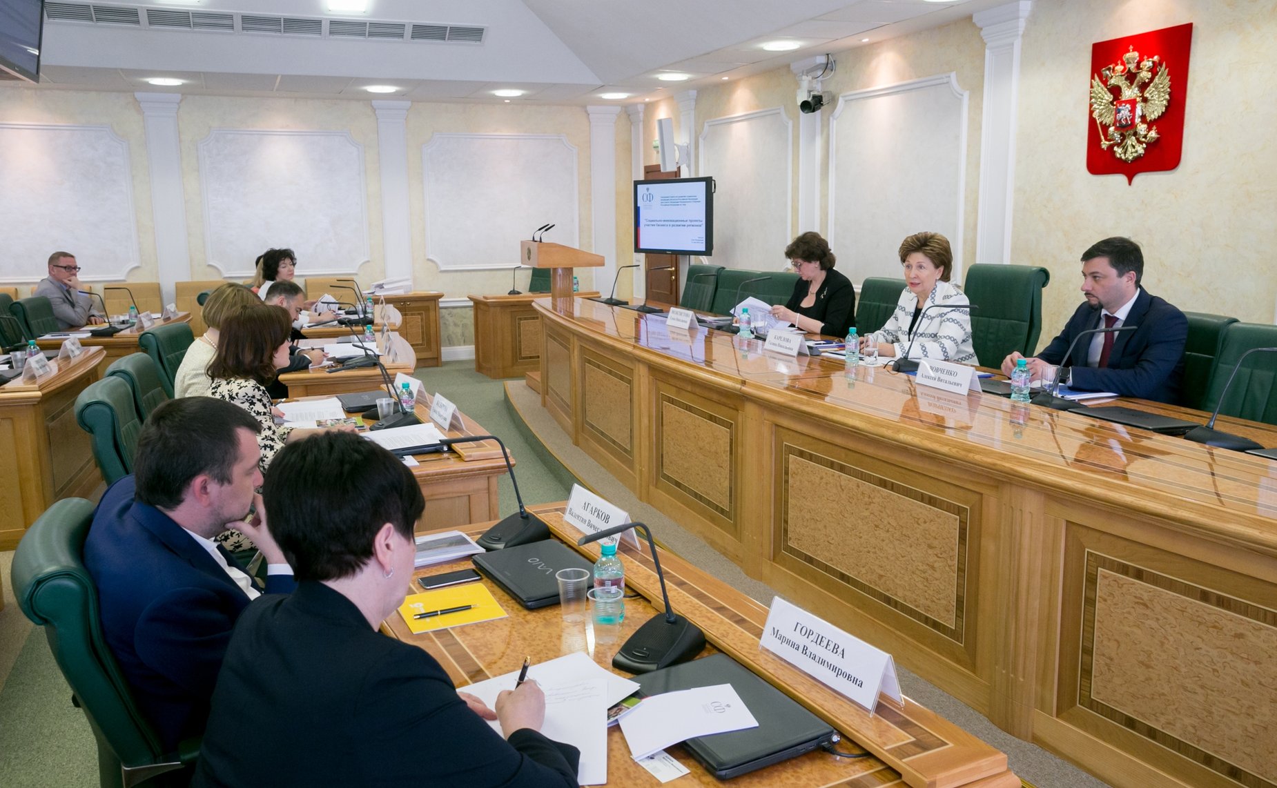 Заседание Совета по развитию социальных инноваций субъектов РФ при СФ