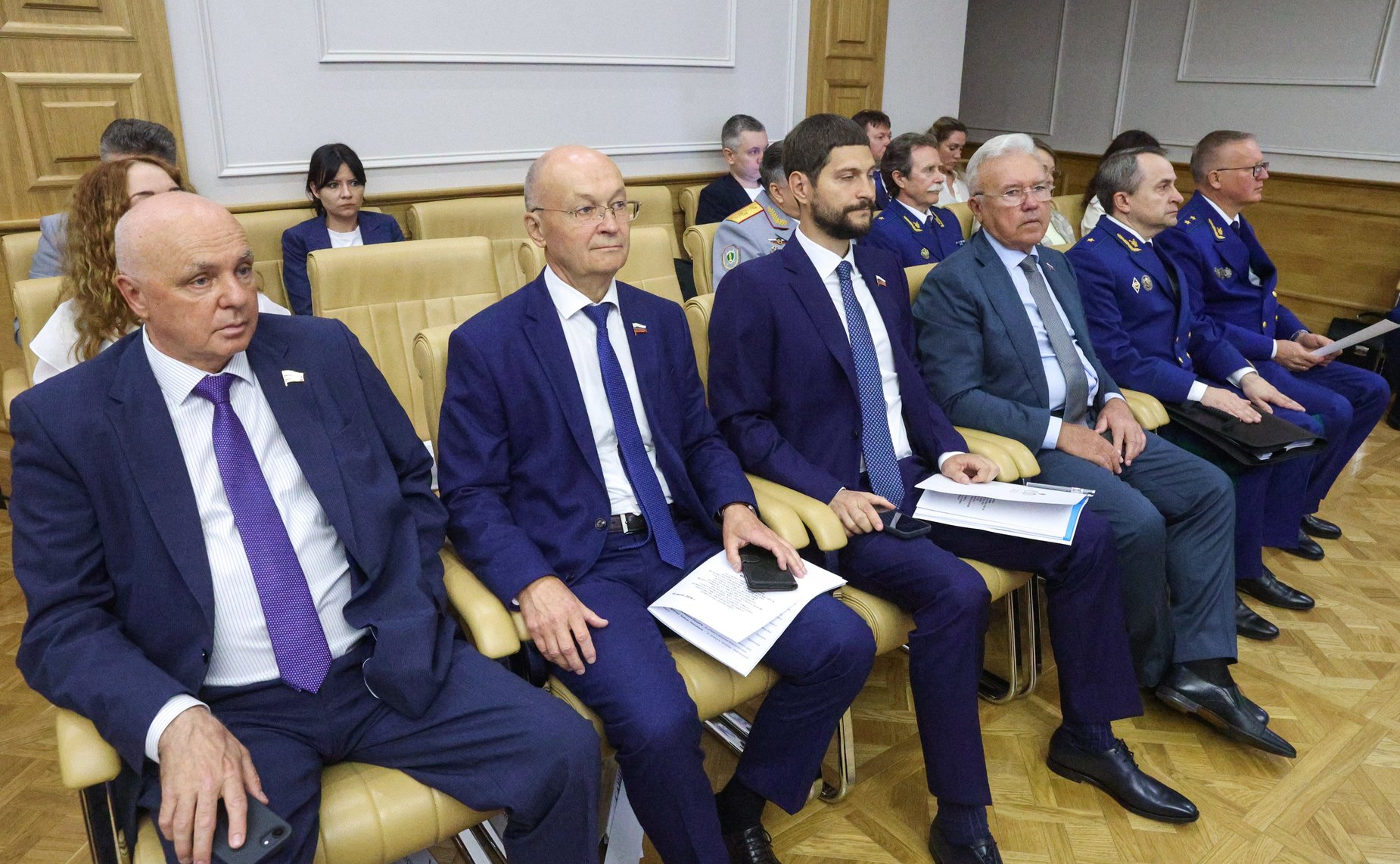 Заседание Комитетов СФ по конституционному законодательству и государственному строительству, обороне и безопасности, по федеративному устройству, региональной политике, МСУ и делам Севера, по аграрно-продовольственной политике и природопользованию