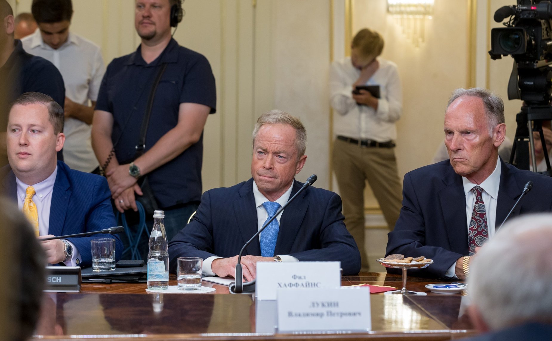 Встреча К. Косачева с членом Сената Конгресса США от Республиканской партии Р. Полом