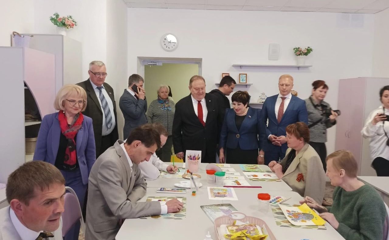 Ольга Хохлова приняла участие в открытии нового жилого корпуса Дома-интерната для престарелых и инвалидов