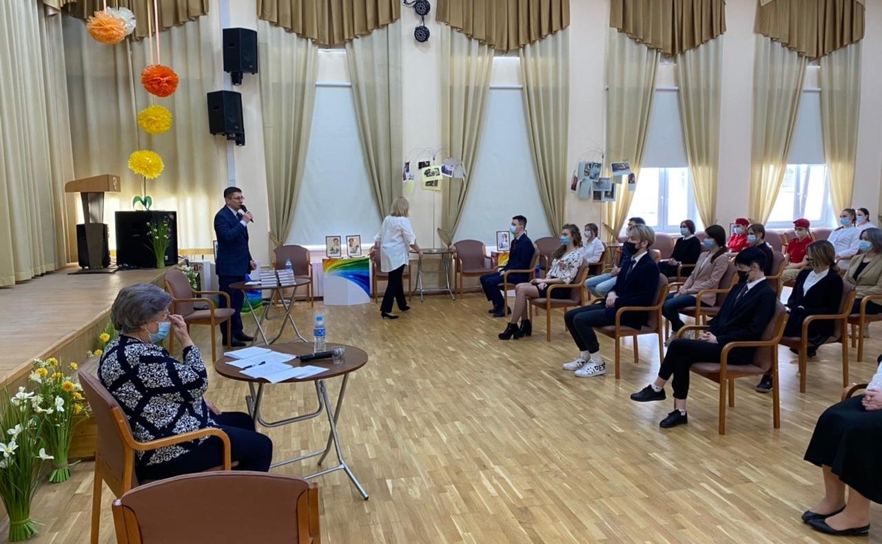 Встреча Светланы Горячевой со студентами медицинского колледжа