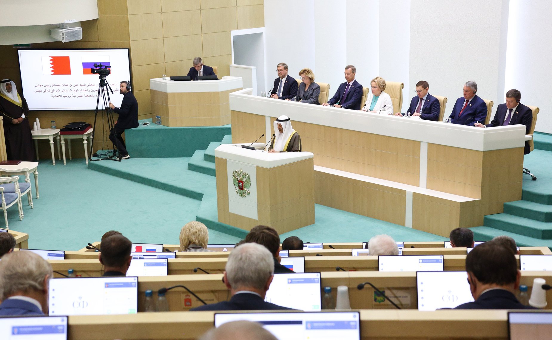 Председатель Консультативного совета Национального собрания Королевства Бахрейн Али Бен Салех Ас-Салех