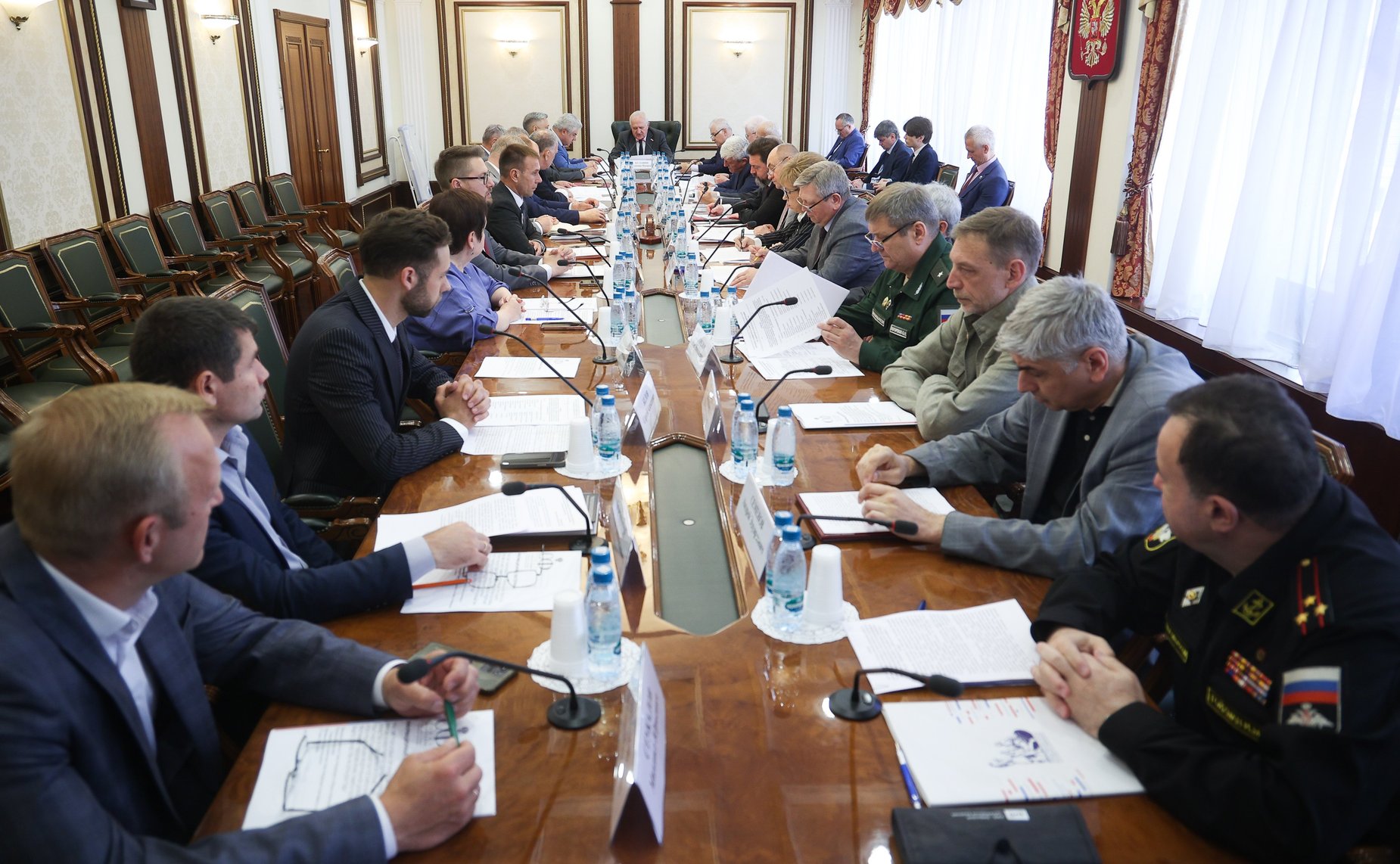 Совещание Комитета СФ по обороне и безопасности совместно с Комитетом СФ по Регламенту и организации парламентской деятельности