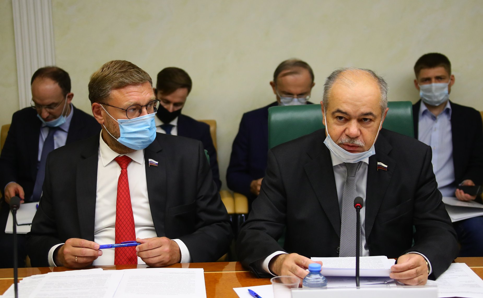 Константин Косачев и Ильяс Умаханов