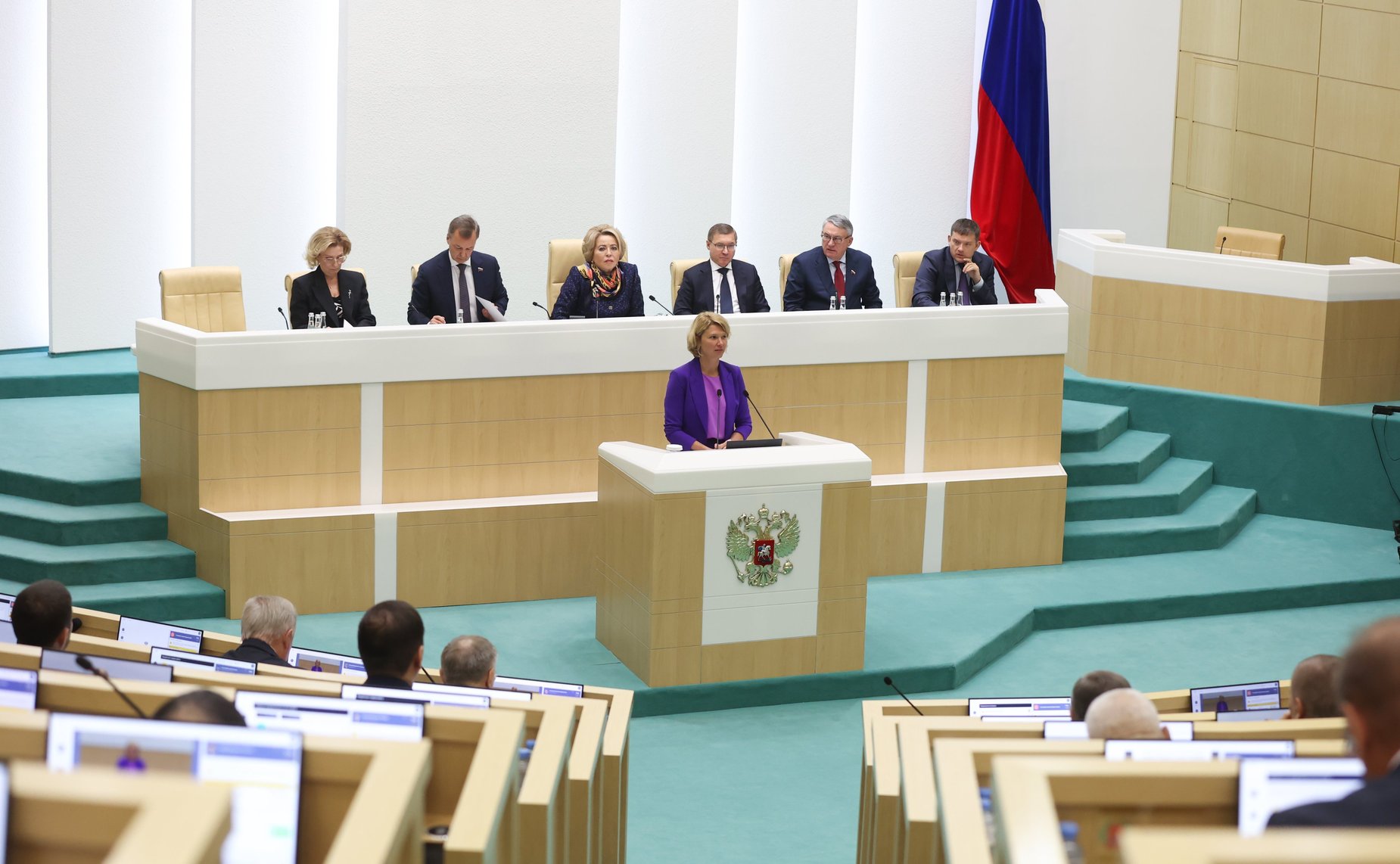 Министр сельского хозяйства Российской Федерации Оксана Лут