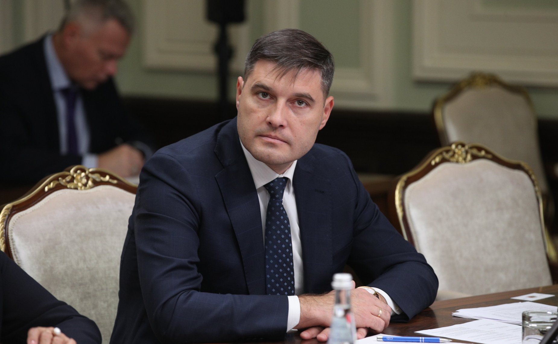 Председатель Комитета СФ по обороне и безопасности Виктор Бондарев провел встречу с Председателем Верховного Совета Приднестровской Молдавской Республики Александром Коршуновым