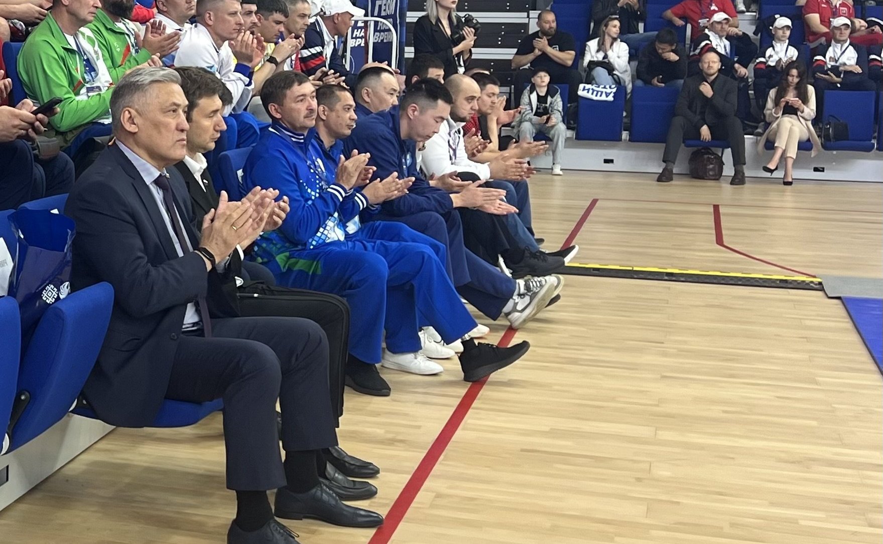 Юрий Валяев принял участие в торжественной церемонии открытия Всероссийских соревнований среди ветеранов СВО «Кубок по волейболу сидя «Герои нашего времени»