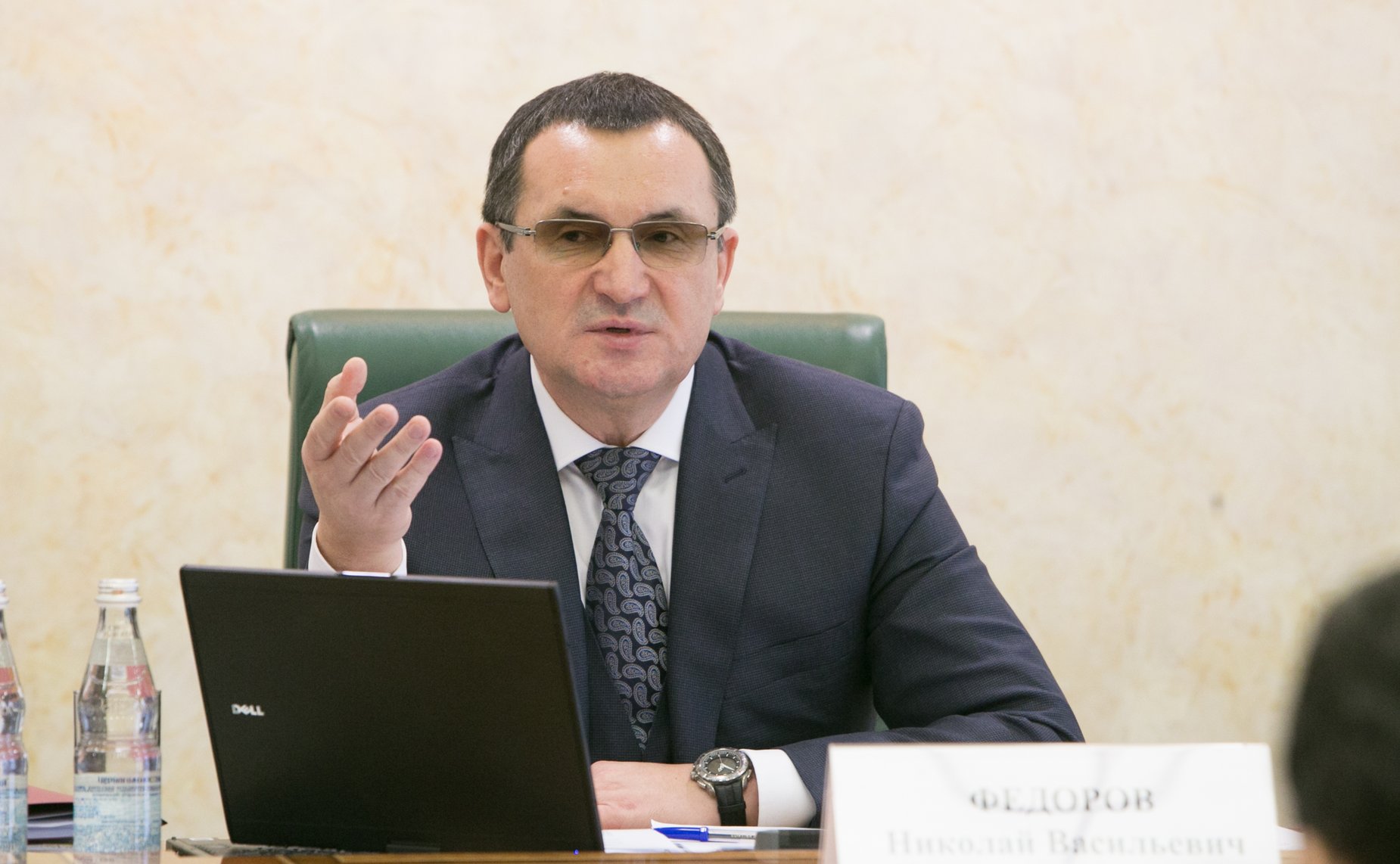 Федоров Заседание Совета по вопросам агропромышленного комплекса и природопользования при Совете Федерации