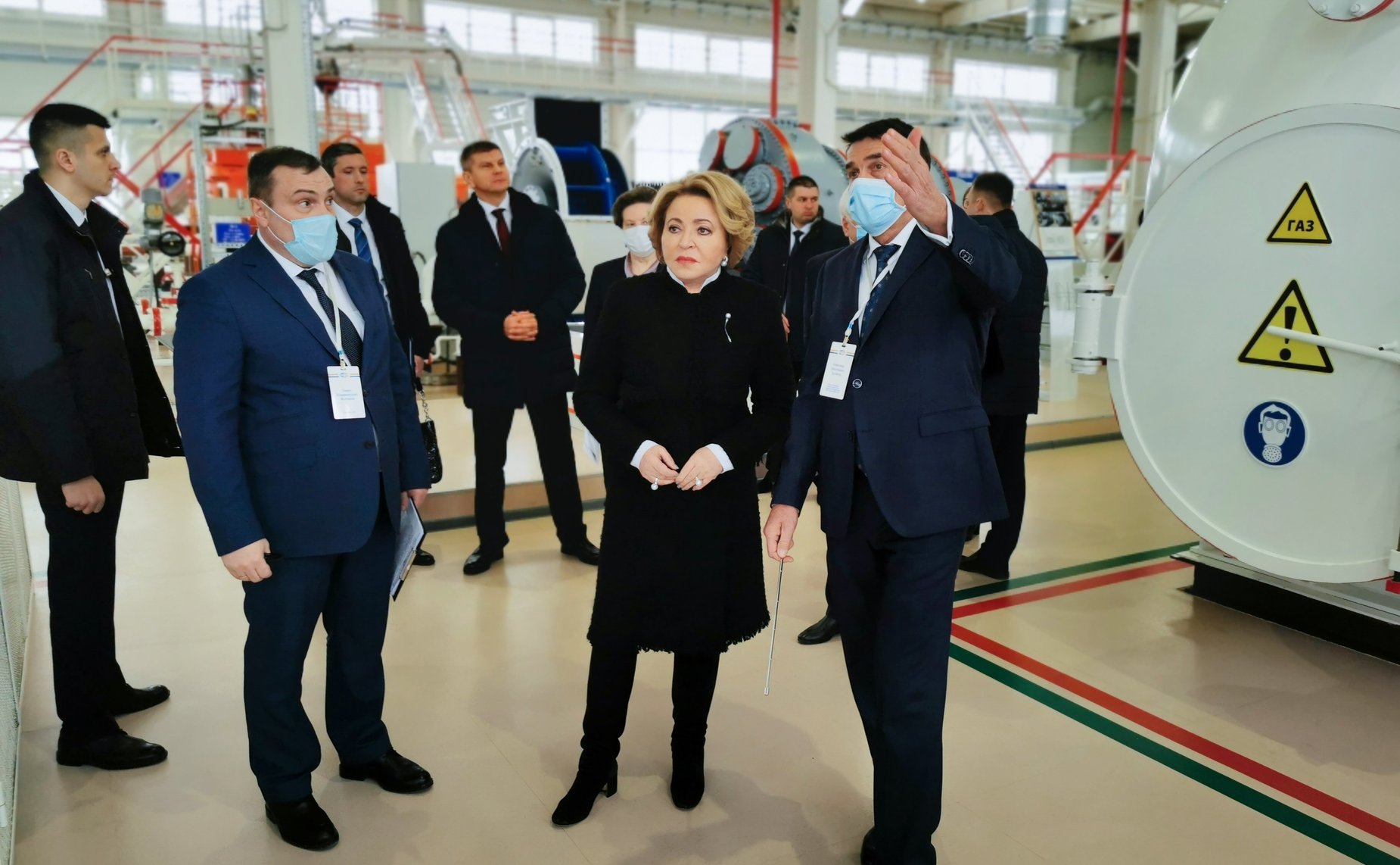 Посещение Валентиной Матвиенко Центра политехнического обучения ПАО «Сургутнефтегаз»