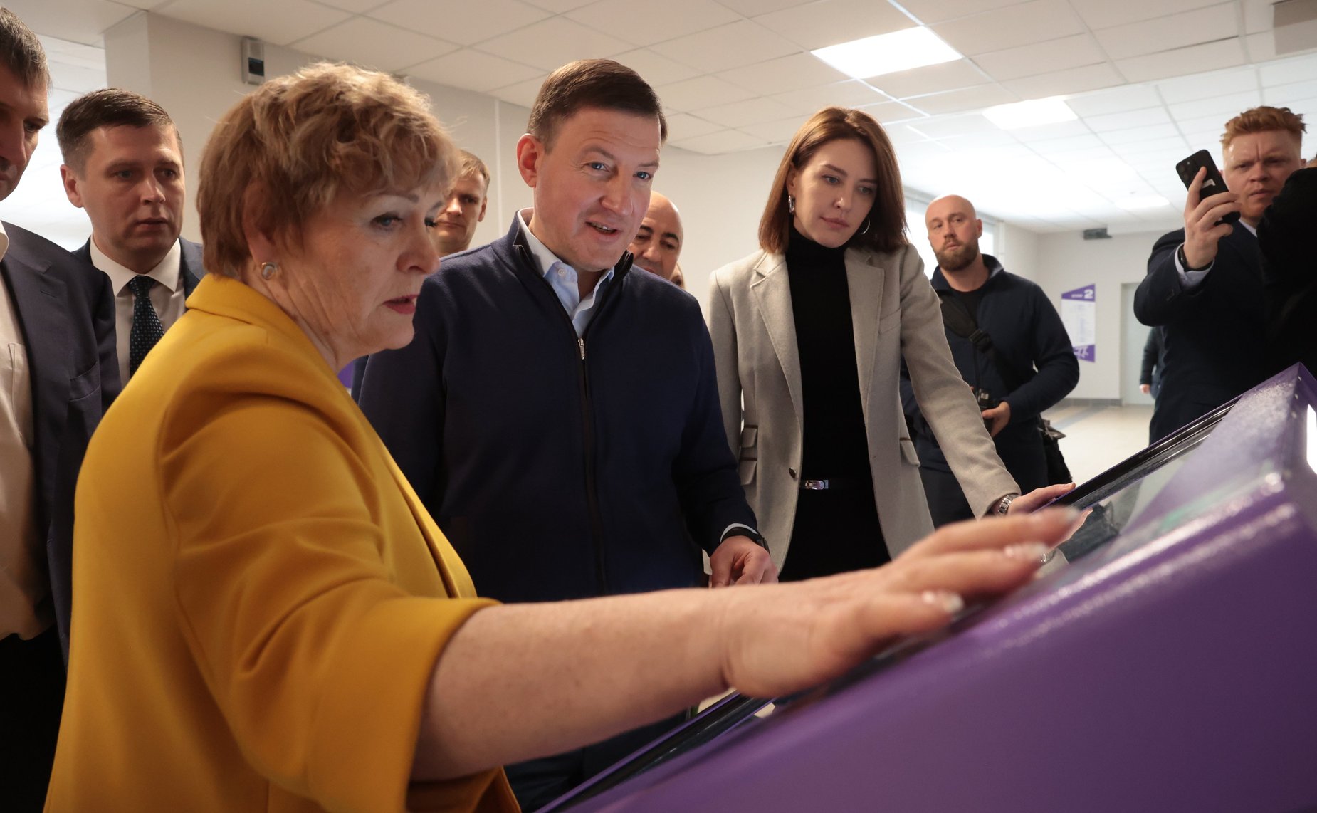 Андрей Турчак посетил в Нижегородской области школу, построенную в рамках президентской программы