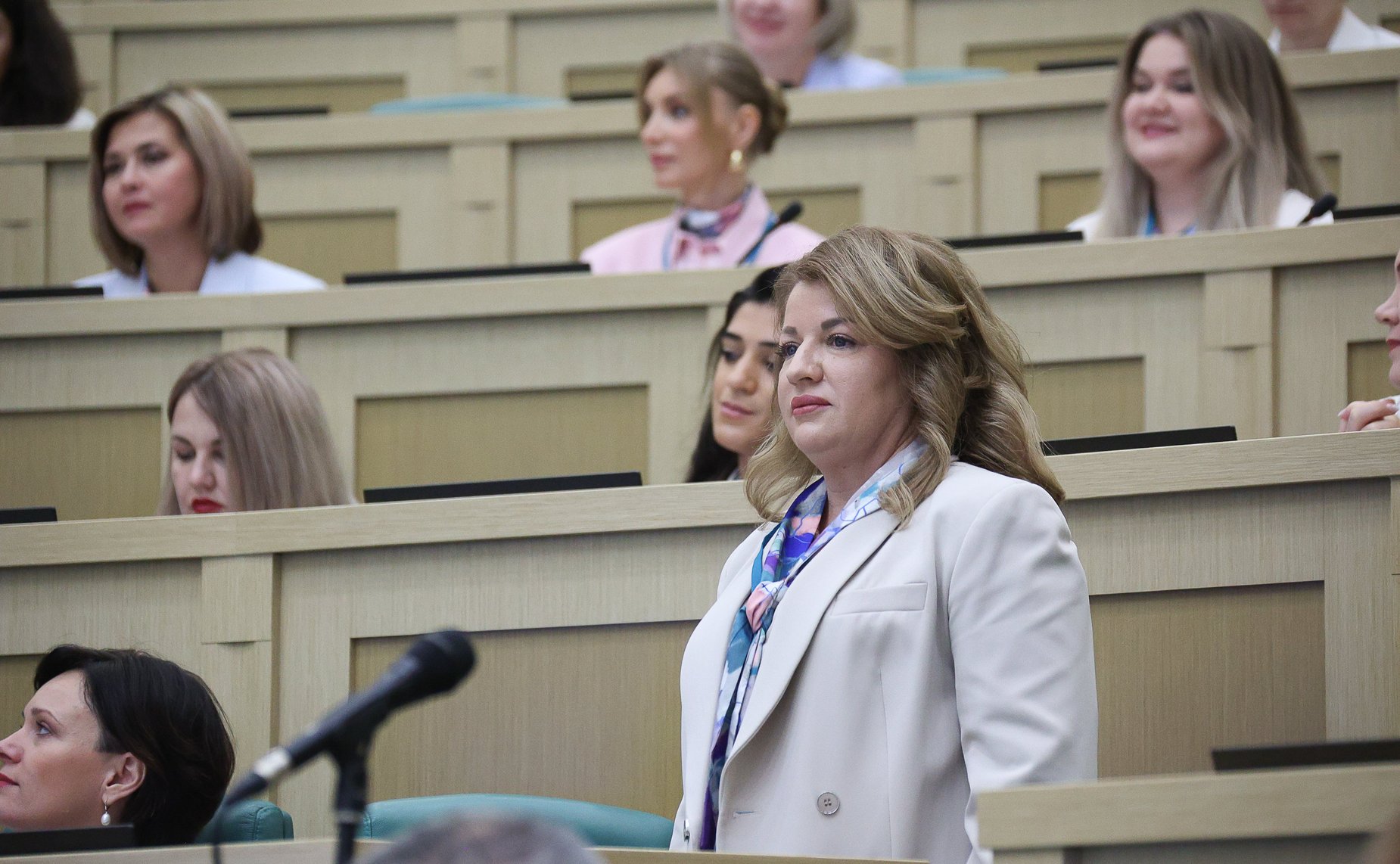 Торжественное мероприятие, посвященное подведению итогов второго международного потока образовательной программы «Женщина-лидер»