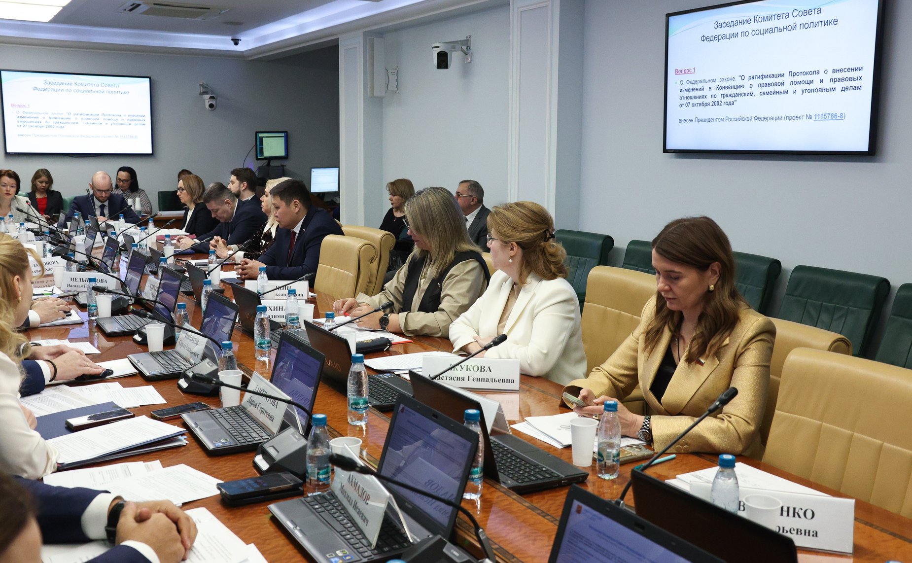 Заседание Комитета Совета Федерации по социальной политике